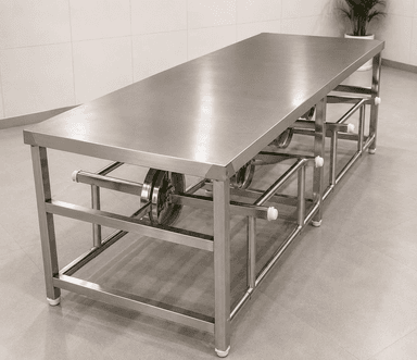 Stainless Steel Canteen Table